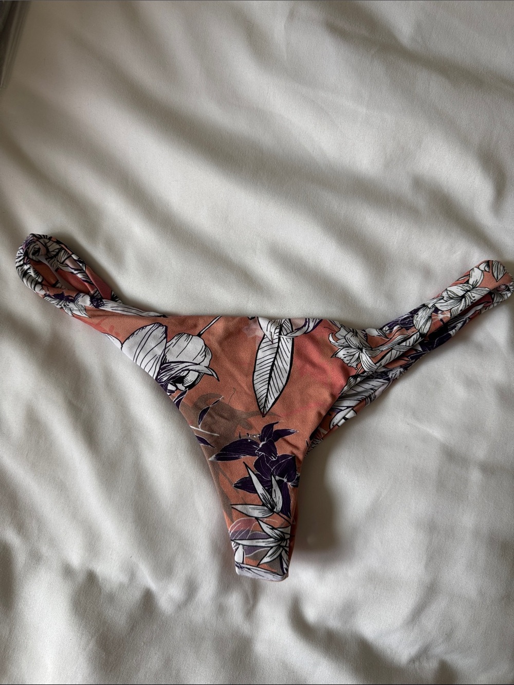 Midori Rust Floral Bikini Bottom